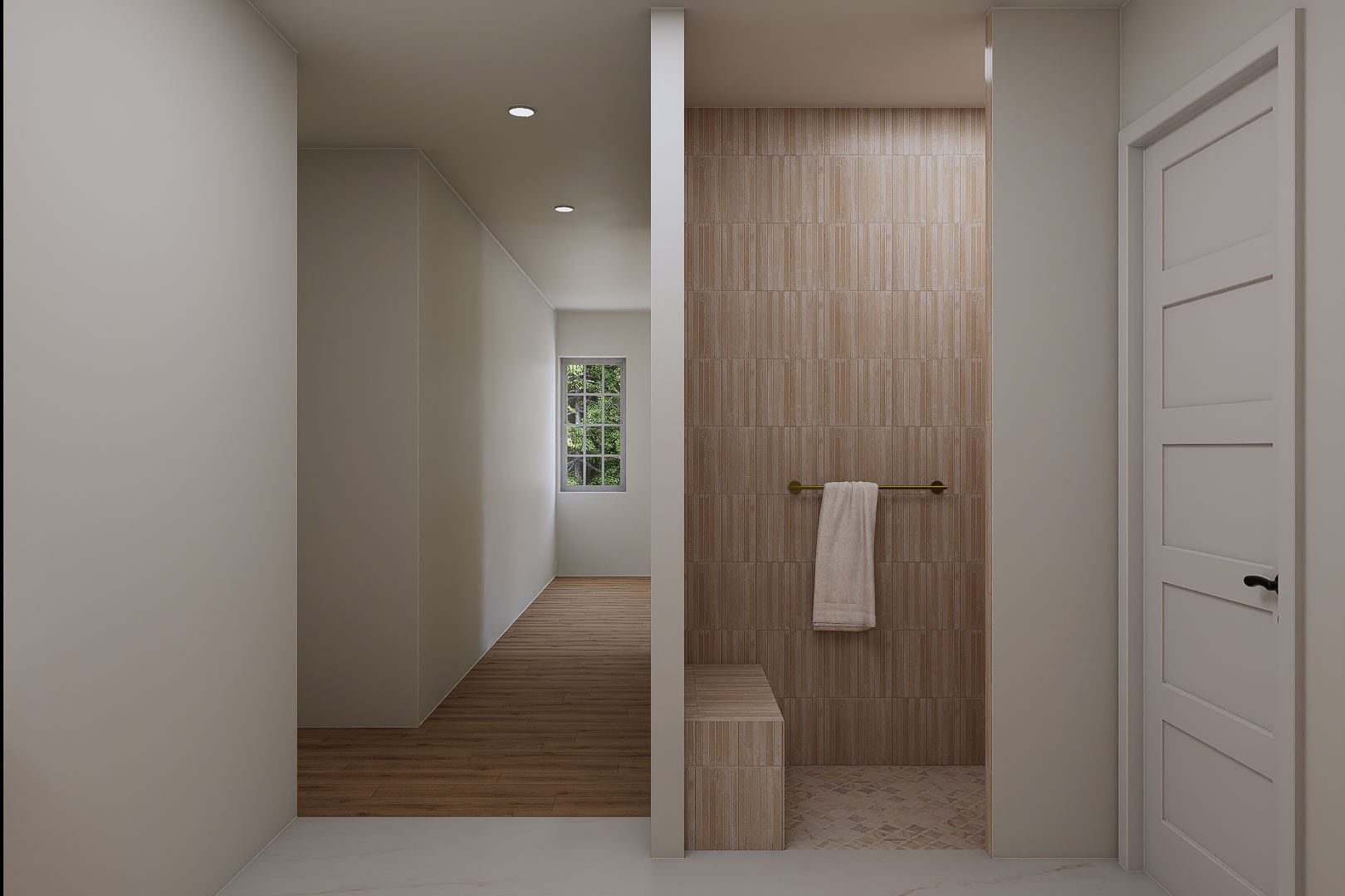 Primary bath vanity